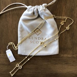 Tina Gold Necklace Kendra Scott